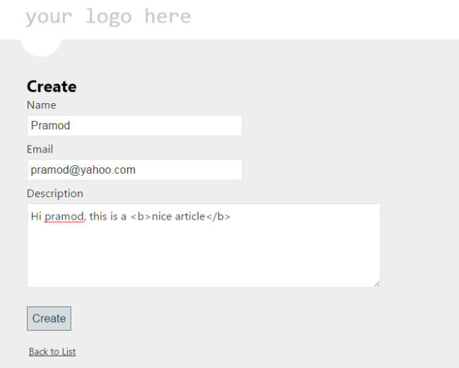 Rerun the Application